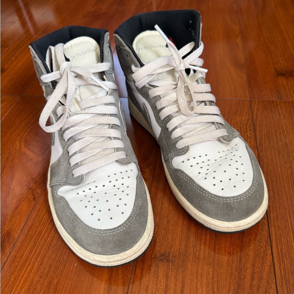 Men's nike air jordan 1 retro high og washed black